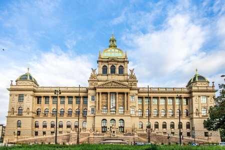Prague, Czech Republic - Juli 22, 2019: National Museum in Prague, Czech Republicのeditorial素材