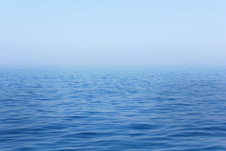 sea horizonの写真素材