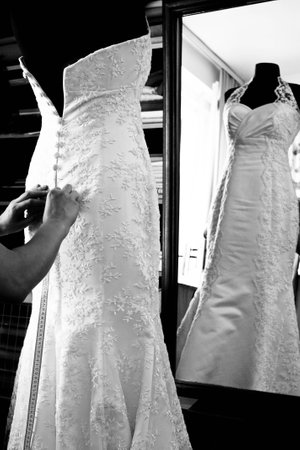 Wedding dressの写真素材