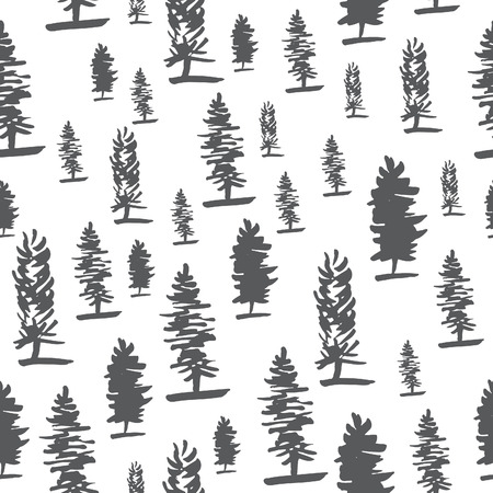 graphic tree patternのイラスト素材