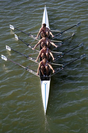 SEVILLA - FEBRUARY 21: Participants in the XV FISA Team Cup of rowing on February 21, 2009 in...