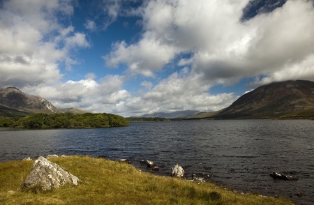 Derryclare Lough in Connemara region, Ireland