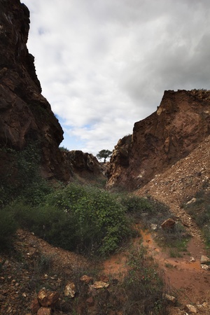 Abandoned Iron Mine Hill natural areaの写真素材
