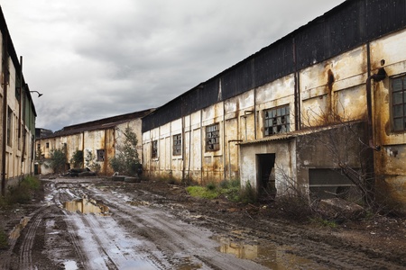 Abandoned mines of Tharsis - Huelva - Spainの写真素材