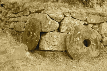 Old Millstonesの写真素材