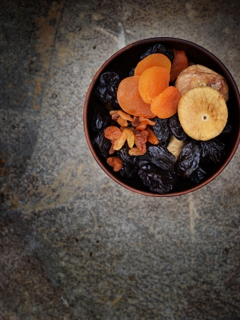  mix of organic  dried fruit の写真素材