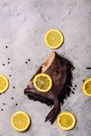 Raw Black Dor.top view .. selective focusの写真素材