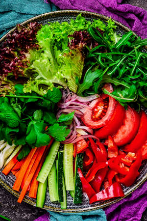 Duck baked with apples and sauerkraut .style rustic.selective focusの写真素材