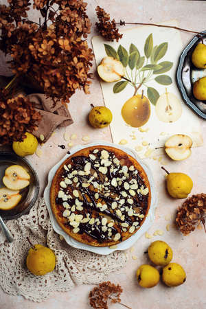 Mushroom broth with dumplings and champignons.style vintage.selective focusの写真素材