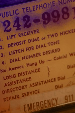 Payphone instructions