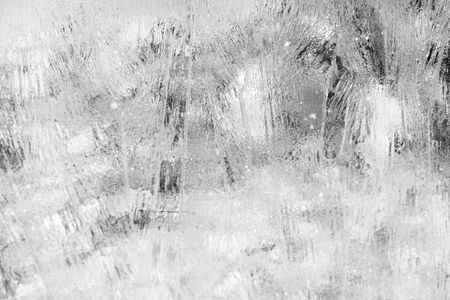 Ice texture background in black and whiteの写真素材
