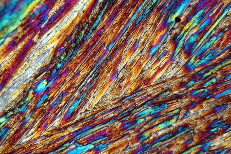 Copper sulfate under the microscope