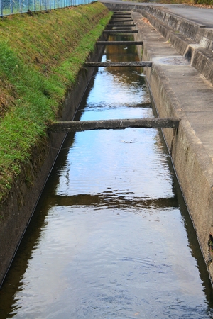 Irrigation canalsの写真素材