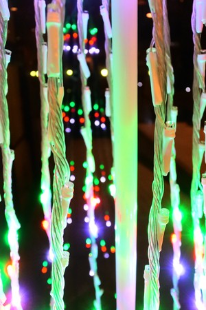 With LED lightの写真素材