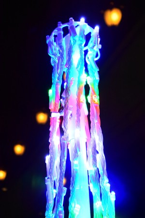 With LED lightの写真素材