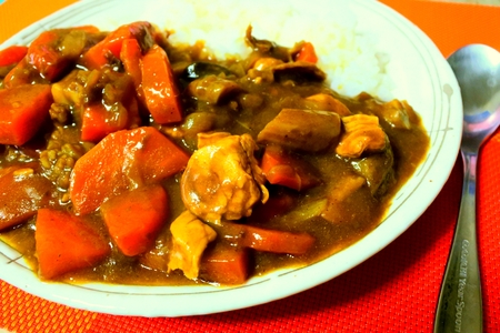 Curry riceの写真素材