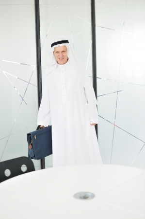 Portrait of a smart arabic business manの写真素材