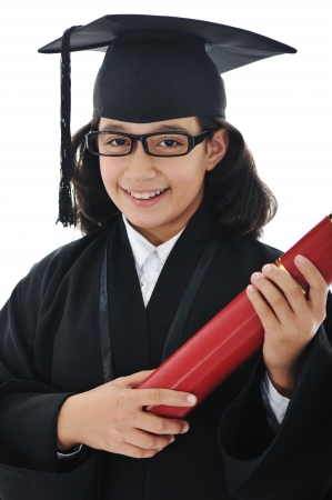 Diploma graduating little student kidの素材 [FY31022127580]