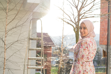 Muslim girlの写真素材