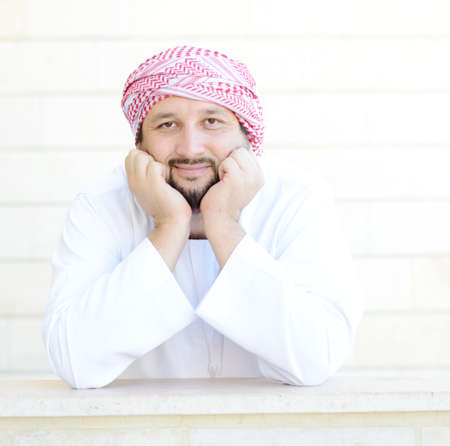 Portrait of Arabic man , high quality photo