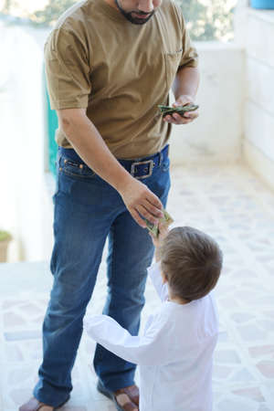 Lifestyle family people posing , high quality photoの写真素材