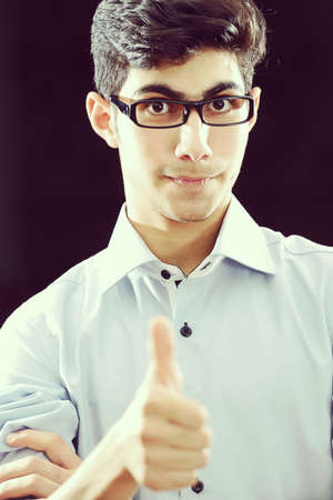Arabian teenager alone . high quality nice photoの写真素材