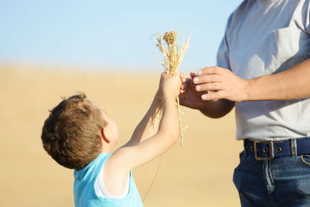 People enjoying in natureの写真素材