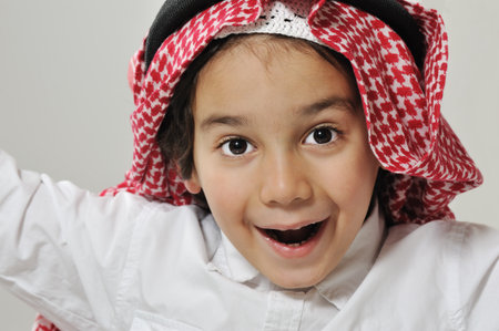 Portrait of little boyの写真素材