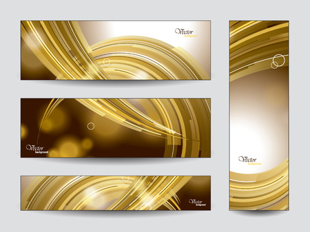Abstract Vector Banners  Eps10  のイラスト素材