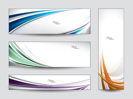 Set of Banners のイラスト素材