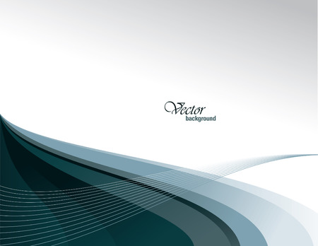 Silver Vector Modern Wavy Background. Eps10.のイラスト素材