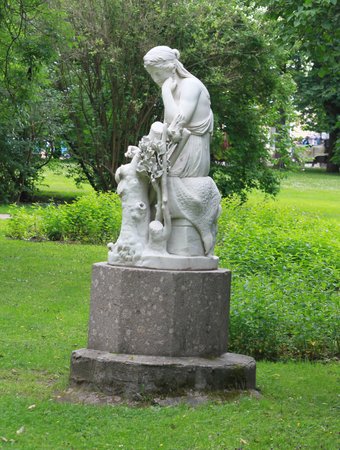 Female sculptureの写真素材