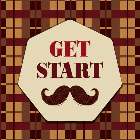 Get Started Button icons, vector illustrationのイラスト素材