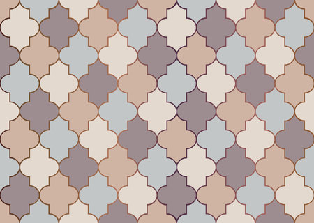 Luxury golden wallpaper. Vintage pattern Vector background.のイラスト素材