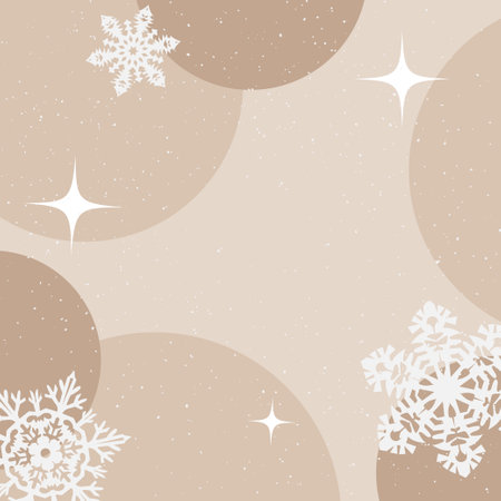 winter background, snowflakes of different shapes, snowdrifts. Winter landscape with falling Christmas shining beautiful snow. vector. new year abstractのイラスト素材