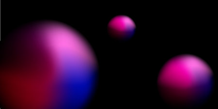 Abstract and purple liquid waves on a futuristic background. Luminous retro wavy vector design. Creepy design.のイラスト素材