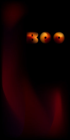 Boo Boo-oo-oo exclamation marks. Funny design with Halloween quotes in blackのイラスト素材