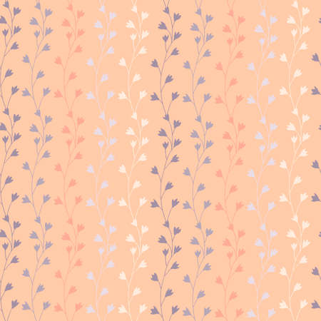 Seamless floral pattern.Vector textureのイラスト素材