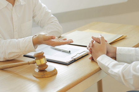 lawyer of success of advice for business.
