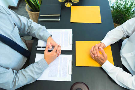 Consult with lawyers about company registration, trademark registration, criminal cases, land lawsuits, inheritance lawsuits, wills, labor.の写真素材