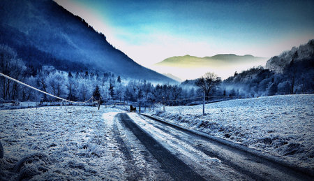 Icy walkの素材
