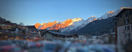 Mountains La Clusazの素材