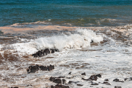 Scenic view of the Atlantic Ocean Coast, Morocco, Africaの写真素材