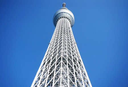 Tokyo sky tree, Japanese radio tower