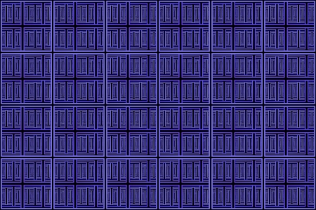 Blue Background with Squaresの写真素材