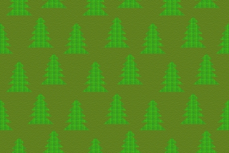 Christmas Trees Backgroundの写真素材