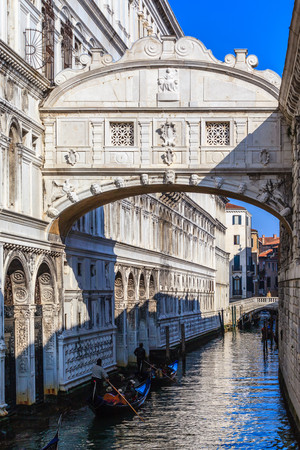 Venice Bridge of Sighsの写真素材