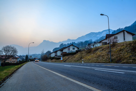 Lucerne townの写真素材