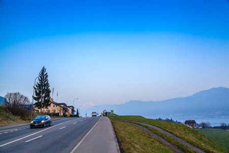 Lucerne townのeditorial素材