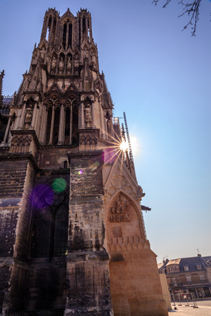 Notre Dame de Reimsのeditorial素材